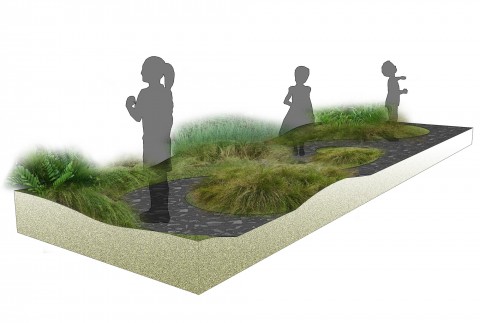 Designing and integrating natural play areas are key to our work.
